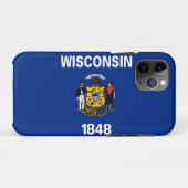 Wisconsin Case-Mate iPhone Case (Achterkant (horizontaal))
