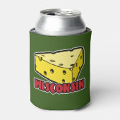 Wisconsin Cheese Wedge Blikjeskoeler (Blikje Voorkant)
