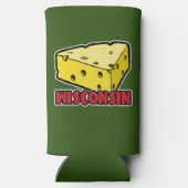 Wisconsin Cheese Wedge Seltzer Blikjeskoeler (Achterkant)