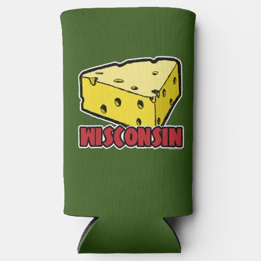 Wisconsin Cheese Wedge Seltzer Blikjeskoeler (Voorkant)