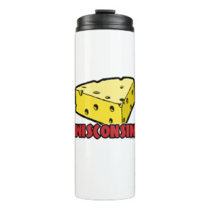 Wisconsin Cheese Wedge Thermosbeker