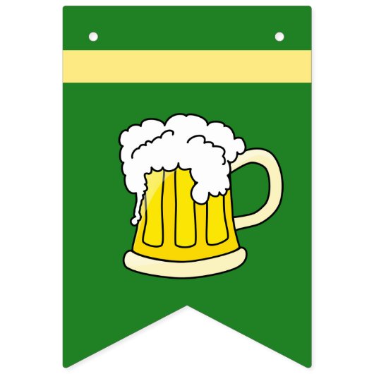 Wisconsin Cheesehead Football Party Banner (Tweede vlag)