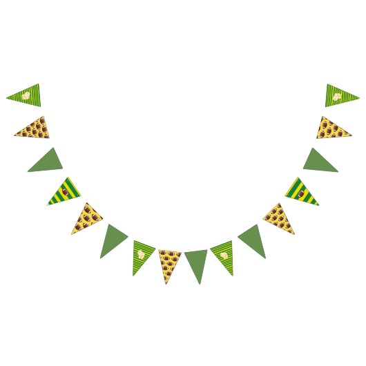 Wisconsin Cheesehead Green en Gold Flag Banners (Alle)