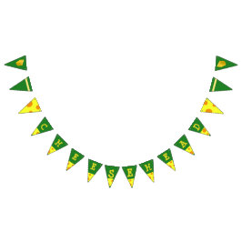 Wisconsin Cheesehead Greenbay Party Banner