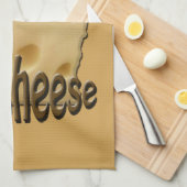 Wisconsin Cheesehead heeft een Tsjetsjeense keuken Theedoek (Quarter Fold)