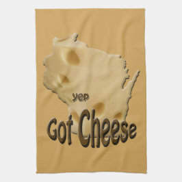 Wisconsin Cheesehead heeft een Tsjetsjeense keuken Theedoek