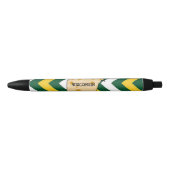 Wisconsin Cheesehead Pen Green en Gold (Voorkant)