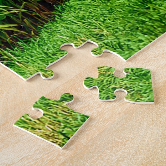 Wisconsin Corn Fields. Jigzaag Puzzle Legpuzzel (Zijkant)