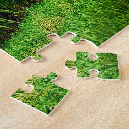 Wisconsin Corn Fields.kerstgroeten Legpuzzel (Zijkant)