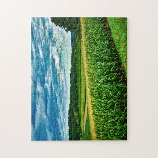 Wisconsin Corn Fields. Legpuzzel (Verticaal)