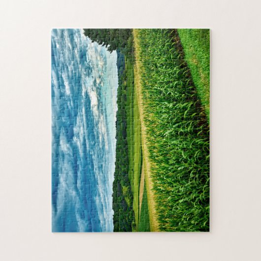 Wisconsin Corn Fields. Legpuzzel (Verticaal)