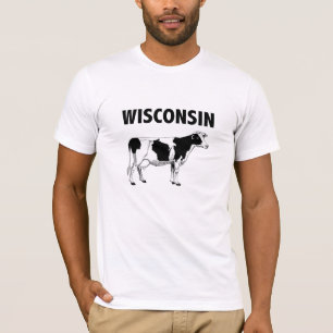 Wisconsin Cow t shirt
