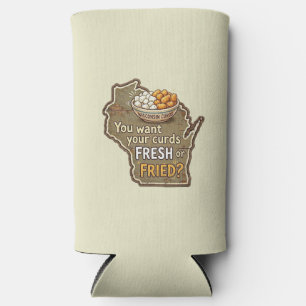 Wisconsin Curds: Vers of Gebakken? Seltzer Blikjeskoeler