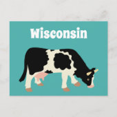 Wisconsin Dairy Cow Briefkaart (Voorkant)