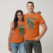 Wisconsin Dairy State Schuur Overzicht T-shirt (Unisex)