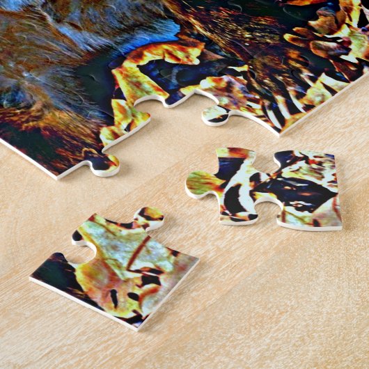 Wisconsin de deelstaat Badger Legpuzzel (Zijkant)