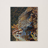 Wisconsin de deelstaat Badger Legpuzzel (Verticaal)