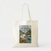 Wisconsin Dells Adventure – Waterparks and Ducks Tote Bag (Voorkant)