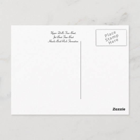 Wisconsin Dells Briefkaart (Achterkant)