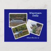 Wisconsin Dells Briefkaart (Voorkant)