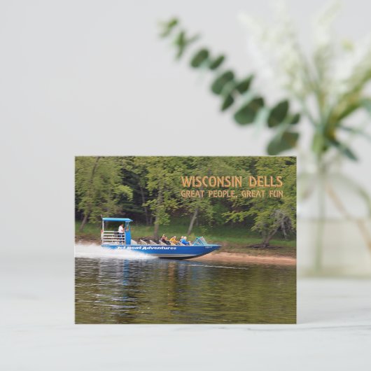 Wisconsin Dells Briefkaart (Staand voorkant)