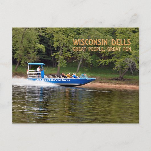 Wisconsin Dells Briefkaart (Voorkant)