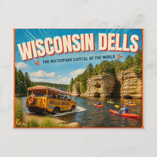 Wisconsin Dells Eenden Wisconsin Briefkaart