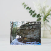 Wisconsin Dells in de winter Briefkaart (Staand voorkant)