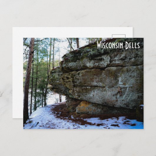Wisconsin Dells in de winter Briefkaart (Voorkant / Achterkant)
