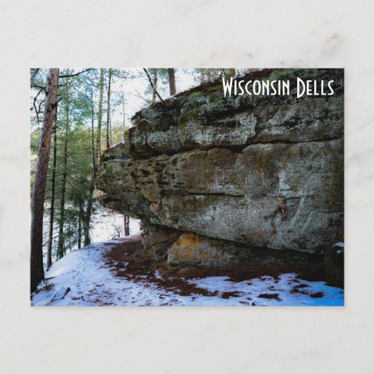 Wisconsin Dells in de winter Briefkaart (Voorkant)