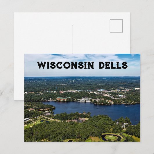 Wisconsin Dells, Verenigde Staten Briefkaart (Voorkant / Achterkant)