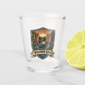 Wisconsin Dells VS Shot Glas (Voorkant)