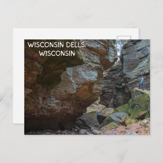 Wisconsin dells Wisconsin briefkaart (Voorkant / Achterkant)