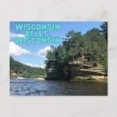 Wisconsin Dells, Wisconsin Briefkaart Souvenir (Voorkant)
