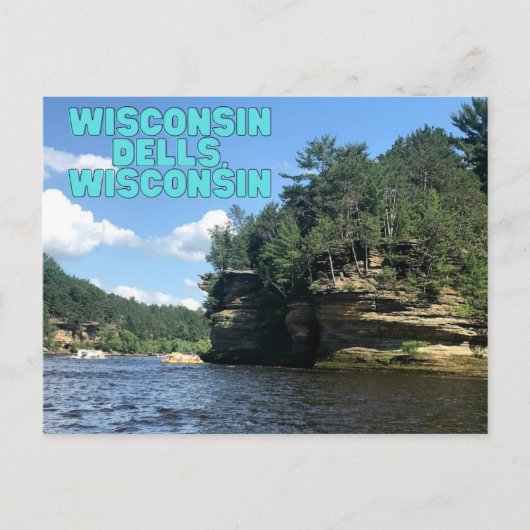 Wisconsin Dells, Wisconsin Briefkaart Souvenir (Voorkant)