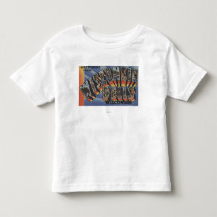 Wisconsin Dells, Wisconsin - Large Letter Scenes Kinder Shirts