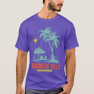Wisconsin Dells Wisconsin-souvenirs overeenkomende T-shirt