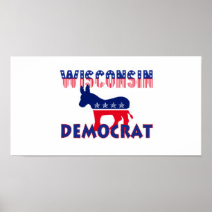 Wisconsin Democat Poster