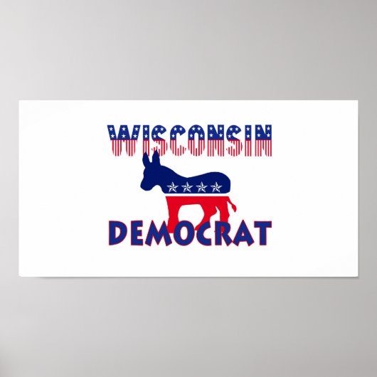 Wisconsin Democat Poster (Voorkant)