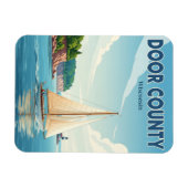  Wisconsin Door County Travel Magneet (Horizontaal)