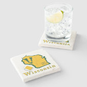 Wisconsin Drink Onderzetter (Zijkant)