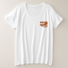 Wisconsin Drinkt Meer Dan Jouw Staat Sinds 1848 Grote Maat T-shirt