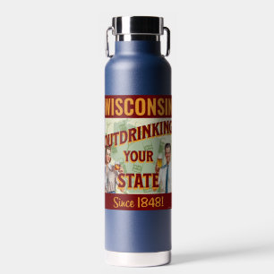 Wisconsin Drinkt Meer Dan Jouw Staat Sinds 1848 Waterfles