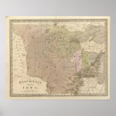 Wisconsin en Iowa Poster (Voorkant)