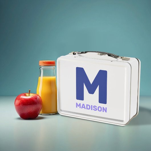 Wisconsin Flag & Flower Blue Violet Aangepaste naa