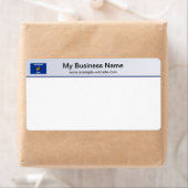 Wisconsin Flag Header Verzendlabel (Insitu)