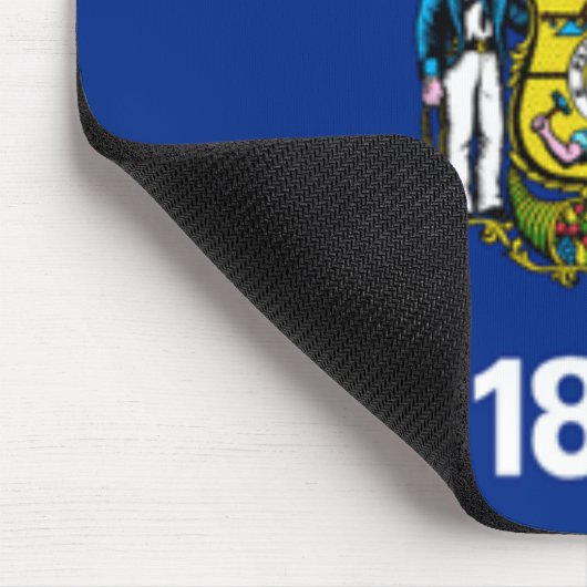 Wisconsin Flag Mousepad Muismat (Hoek)