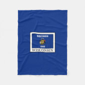 Wisconsin Fleece Deken (Voorkant)