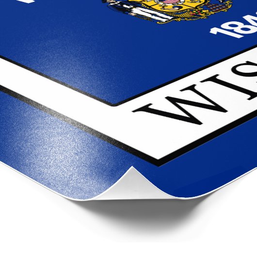 Wisconsin Foto Afdruk (Hoek)