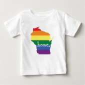 Wisconsin Gay Pride | Kaart van herkomst (Voorkant)